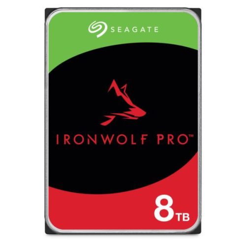 Seagate 8 TB 3,5" HDD, Ironwolf PRO, 7200 RPM, 256MB