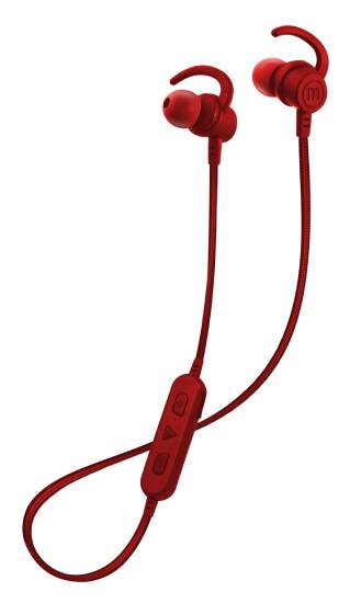 Maxell bežične slušalice Solid+, crvene