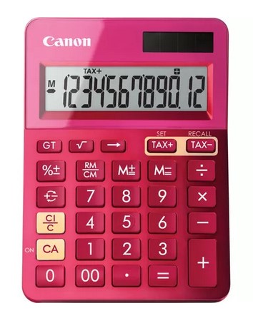 Canon kalkulator LS123K - Pink