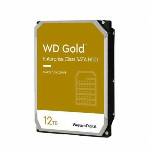 Western Digital 12 TB 3,5" HDD, Gold, 7200 RPM, 256MB