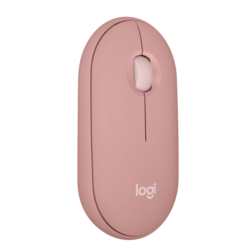 Logitech Pebble M350s, bežični miš, rozi