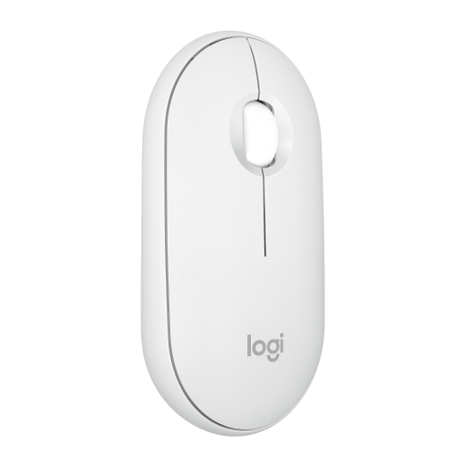 Logitech Pebble M350s, bežični miš, bijeli