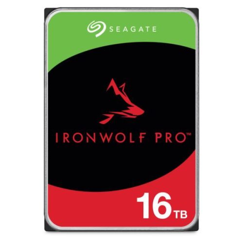 Seagate 16 TB 3,5" HDD, Ironwolf PRO, 7200 RPM, 256MB
