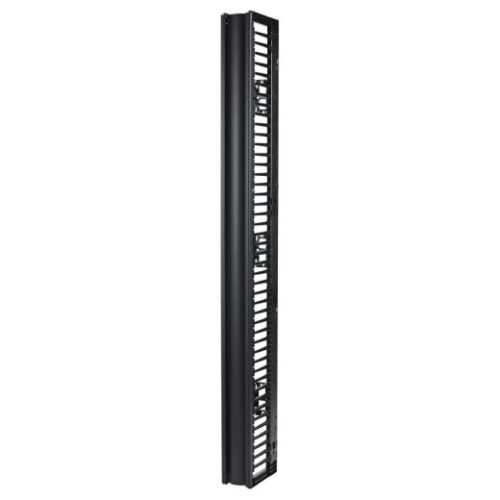 APC Valueline, Vertical Cable Manager for 2 4 Post Racks, 84"H X 6"W, Single-Sided with Door