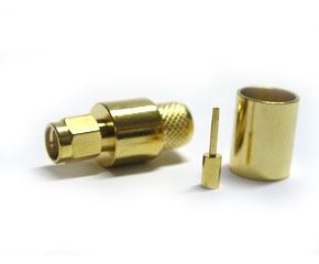 MaxLink RF RSMA male gold plated connector for H1000, RF400