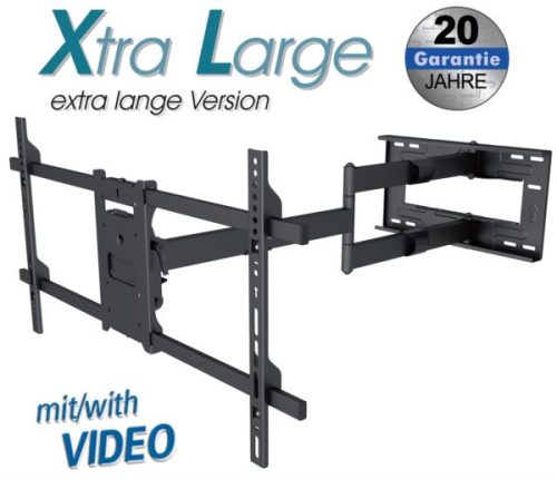Transmedia Full-Motion XL Bracket for LCD Monitor 42“ - 90“