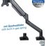 Transmedia Full-motion desk stand with gas spring