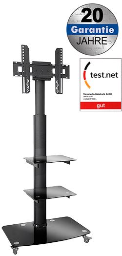 Transmedia Pedestal for LCD Monitor for flat screens 37“ - 70“ (94 - 178 cm)