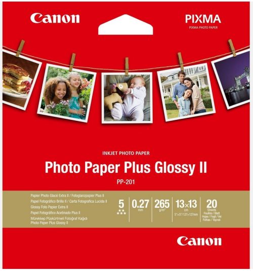 Canon Photo Paper Plus PP201, 13x13 -  SQ