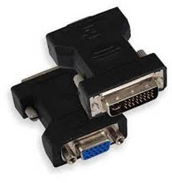 SBOX adapter DVI 24+5 M - VGA F 15 pin