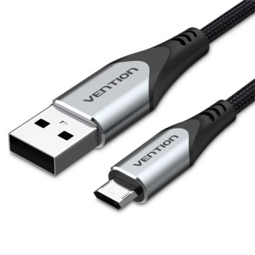 Vention USB 2.0 A Male to Micro-B Male Cable 1,5M Gray