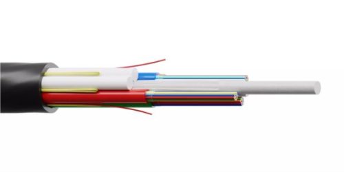 NFO Fiber optic cable Fibrain Metrojet Cable microDUCT MK-LXS6 SM, 12F, 9 125, G.657A1, 1T12F TUBE, 1,45, 650N