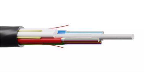 NFO Fiber optic cable Fibrain Metrojet Cable microDUCT MK-LXS6 SM, 72F, 9 125, G.657A1, 6T12F TUBE, 1,45, 650N
