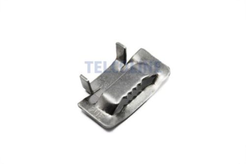 NFO Clamp clip with teeth for 10T steel strap
