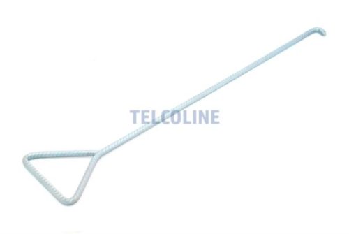 NFO Hook for opening well covers and manholes, length 90 cm, ribbed rod