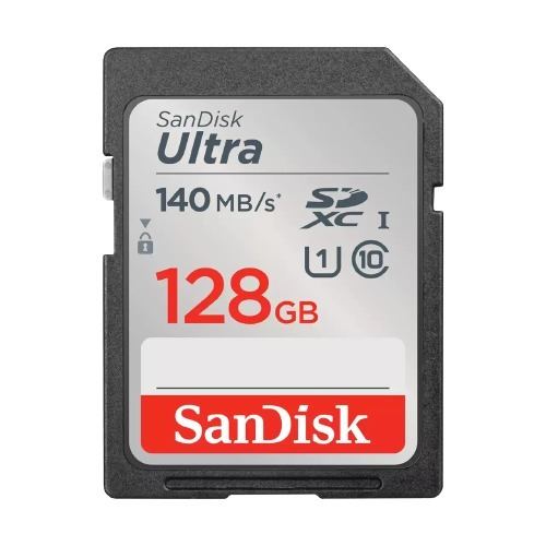 Sandisk 128 GB SD Card, SDXC UHS-I