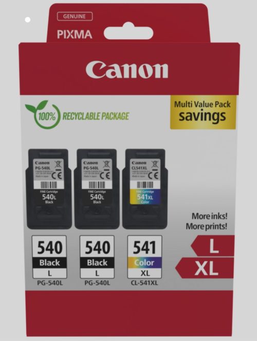 Canon multipack PG-540L x 2 + CL-541XL
