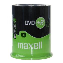 Maxell DVD+R 16x, 4.7GB 100 kom spindle