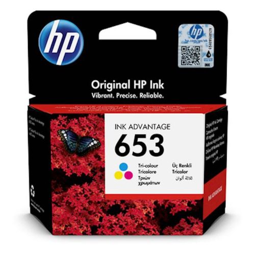 3YM74AE HP tinta, No.653, tri-color