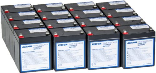 Avacom baterijski kit za APC RBC44 (16 bater.)
