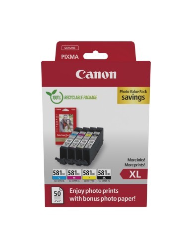 Canon multipack CLI-581XL BK C M Y -  Photo Pack
