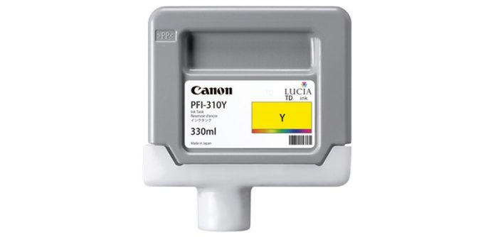 Canon tinta PFI-310, Yellow