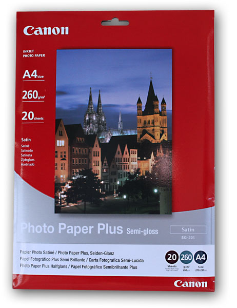 Canon Photo Paper Plus SG201 - A4 - 20L