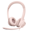 Logitech H390 slušalice s mikrofonom, USB, roza