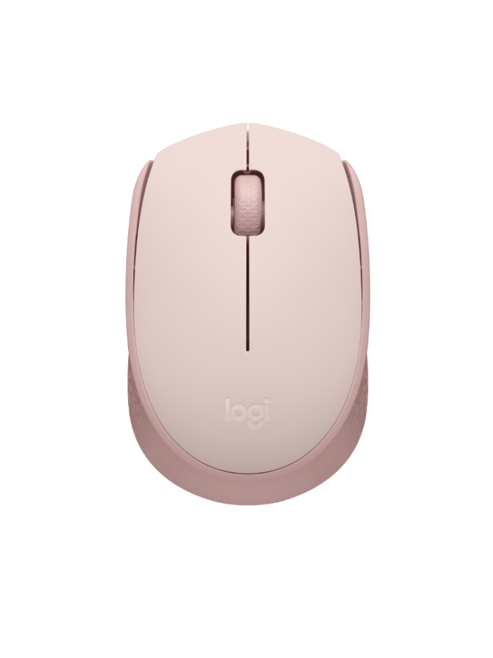 Logitech M171 bežični optički miš, roza