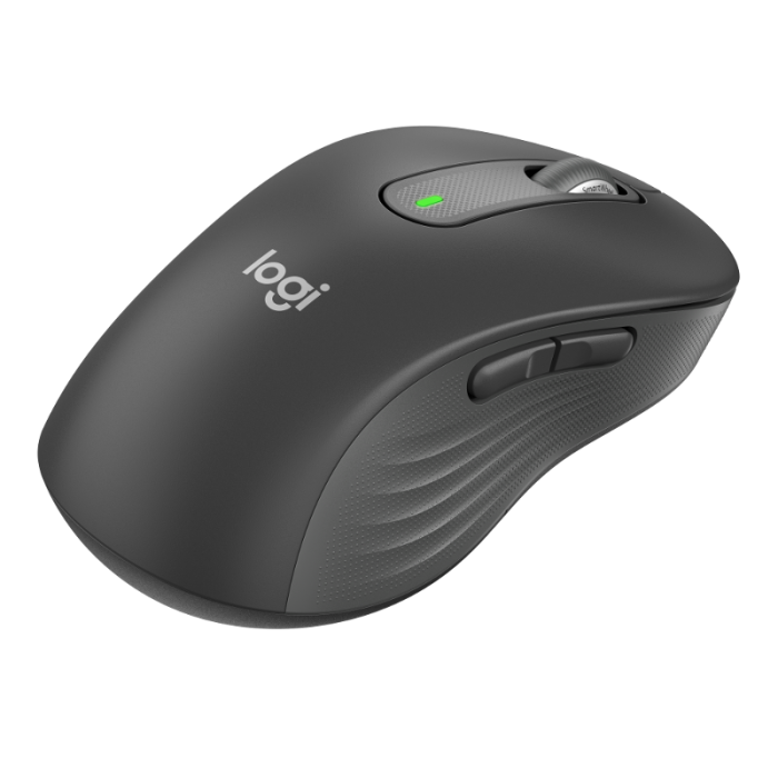 Logitech M650 L, bežični miš, crni, za ljevake