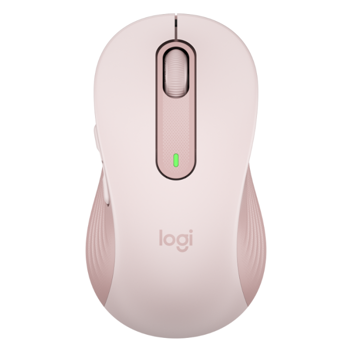 Logitech M650 L, bežični miš, roza