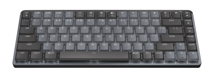 Logitech MX Mechanical Mini, Clicky, crna