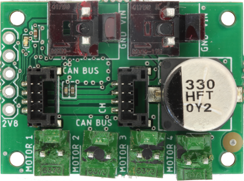 MRMS Motor Driver 4x3.6A CAN Bus