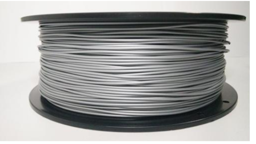 ABS filament 1.75 mm, 1 kg, silver