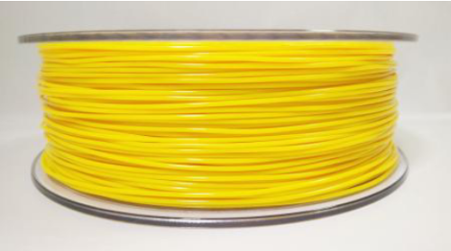 PET-G filament 1.75 mm, 1 kg, dark yellow