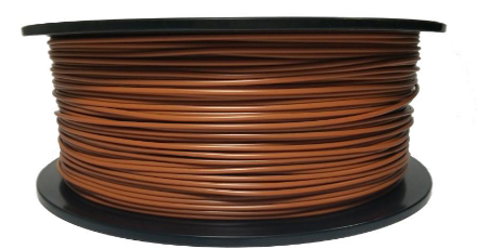 PLA filament 1.75 mm, 1 kg, brown