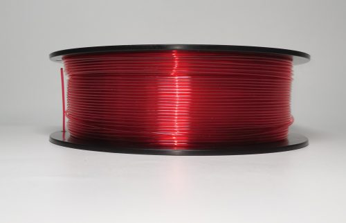 PET-G filament 1.75 mm, 1 kg, transparent red