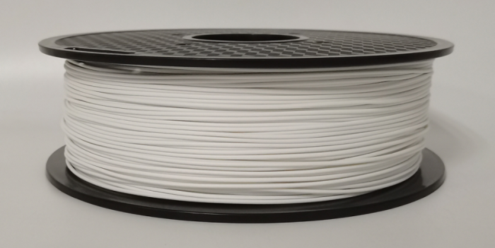 Soft PLA filament 1.75 mm, 1 kg, white