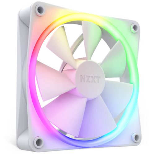 NZXT F120 RGB, 120mm RGB bijeli ventilator