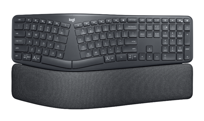 Logitech Ergo K860, bežična tipkovnica, crna