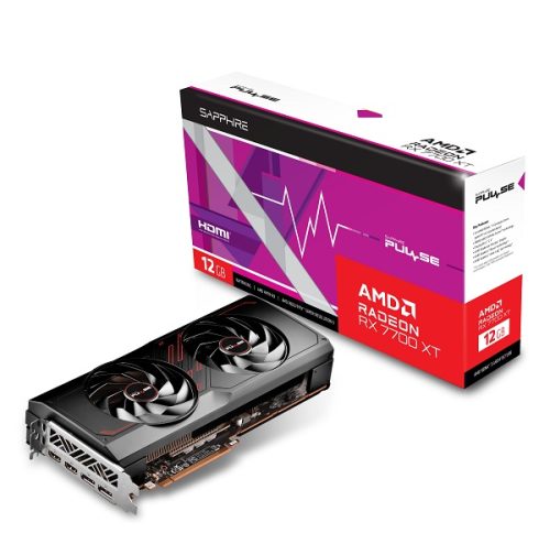 Sapphire Pulse RX 7700XT Gaming, 12GB GDDR6