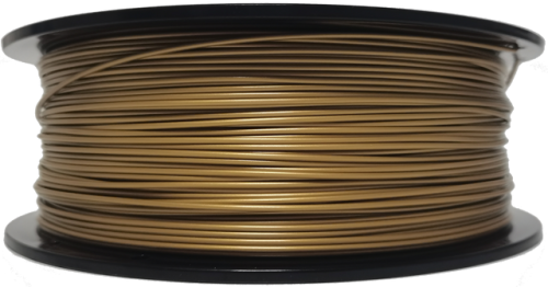 PLA filament 1.75 mm, 1 kg, old gold