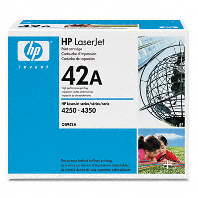 Q5942A HP toner, No.42A, 10000str, crna