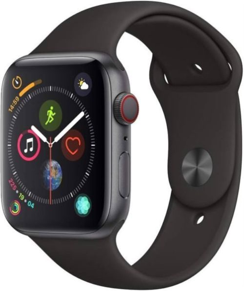 Refurbished Apple Watch Series 4 (2018), 44mm, GPS, Space Gray Aluminum