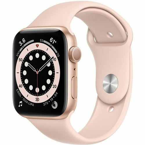 Refurbished Apple Watch Series 6 (2020), 40mm, GPS, Gold Aluminum