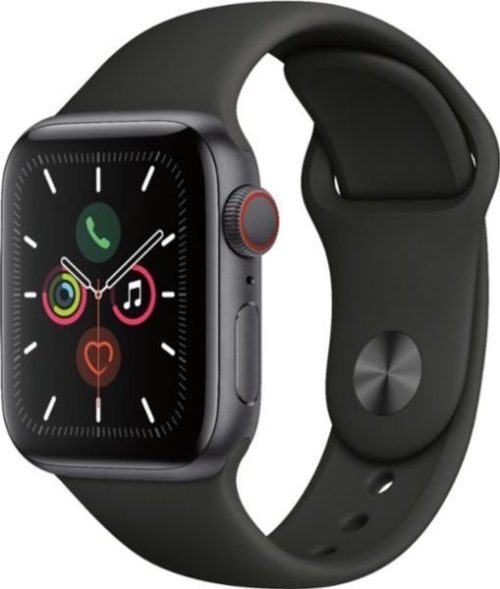 Refurbished Apple Watch Series 7 (2021), 45mm, GPS, Midnight Black Aluminum