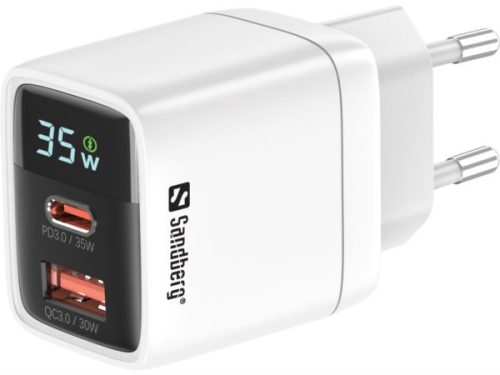 Sandberg 2in1 Charger 1x USB-C 1x USB 35W