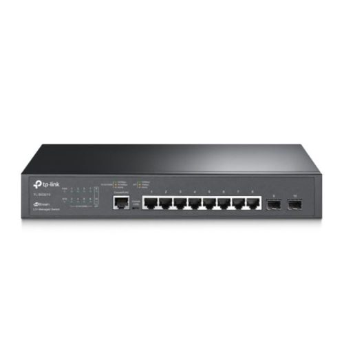 TP-Link JetStream 8-Port Gigabit L2 Managed Switch with 2 SFP Slots