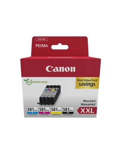 Canon multipack CLI-581XXL BK C M Y