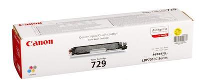 Canon toner CRG-729Y, žuti